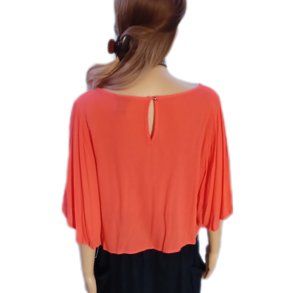 Stoosh M flutter sleeve flowy crop top - Picture 6 of 9